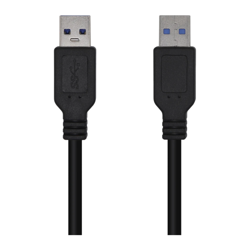 Câble USB AISENS 3.0 Type A/M-A/M 3m USB-A vers USB-A 5 Gbit/s Noir