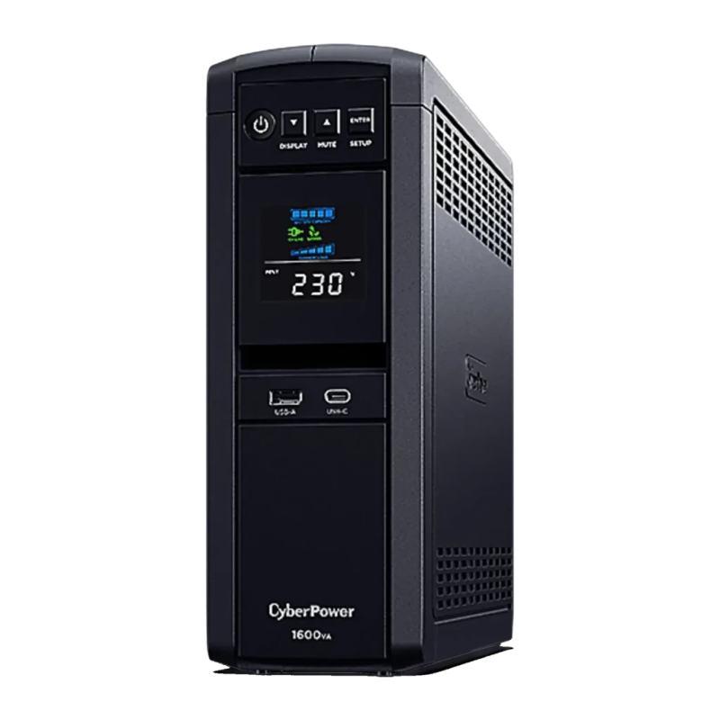 CyberPower Systems CP1600EPFCLCD Ligne Interactive Noir 1600VA 1000W 6 prises Onduleur