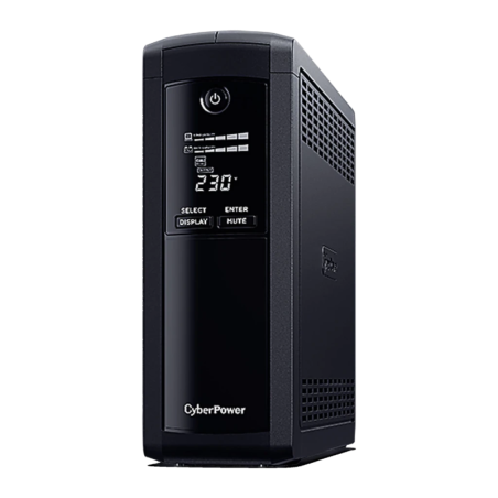 CyberPower Systems VP1200ELCD Ligne Interactive Noir 720W 5 prises Onduleur