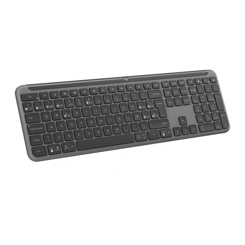 Logitech Signature Slim K950 Graphite Bluetooth + USB Logi Bolt espagnol Clavier