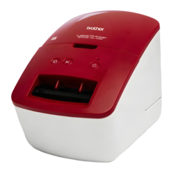 Brother QL-600R Rouge/Blanc monochrome Imprimante d'étiquettes thermique directe