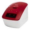 Brother QL-600R Rouge/Blanc monochrome Imprimante d'étiquettes thermique directe