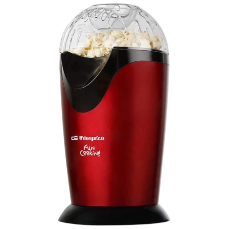 Orbegozo PA 4300 Rouge 1000W Machine à pop-corn