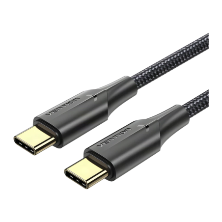 Câble Vention TAUBH USB-C vers USB-C USB 2.0 3A 2m 480 Mbit/s Noir