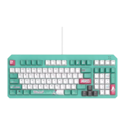 ASUS TUF Gaming K3 Gen II Hatsune Miku Edition Switch Optomécanique Turquoise RGB 96% Clavier