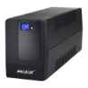 Phasak Essential Interactif 2000VA 1200W Noir PH 9420 4 prises LCD Onduleur