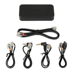 Câble adaptateur Jabra Link 14201-45 EHS pour Alcatel Noir