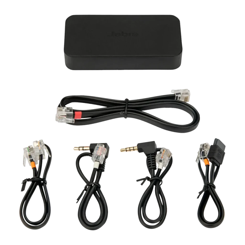 Câble adaptateur Jabra Link 14201-45 EHS pour Alcatel Noir