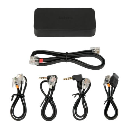 Câble adaptateur Jabra Link 14201-45 EHS pour Alcatel Noir