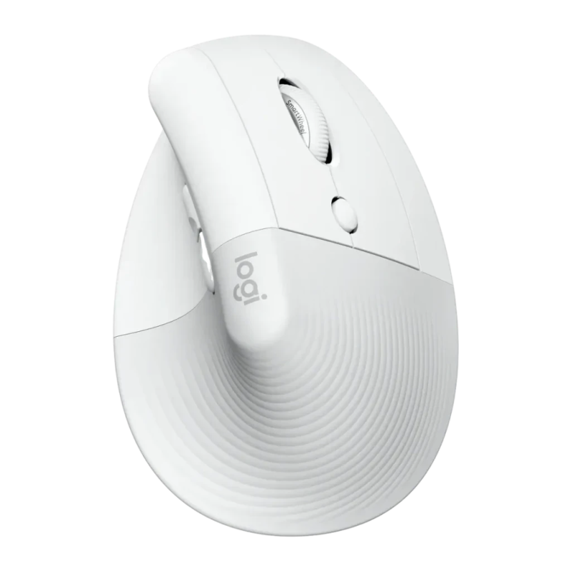 Logitech Lift for Mac Vertical Gris 6 boutons 125 g Souris sans fil