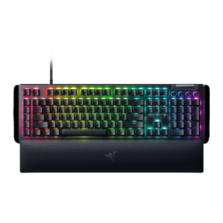 Razer BlackWidow V4 Pro Switch Linéaire Yellow QWERTY US RGB Noir Clavier gaming mécanique