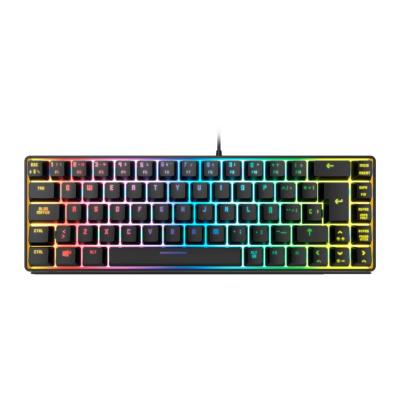 Krom Kalista RGB 68 Touches 62% 310x100mm Noir Clavier gaming