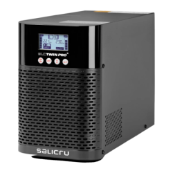 Salicru SLC Twin Pro 2 700VA Schuko Double conversion (Online) Noir 630W 3 prises Onduleur