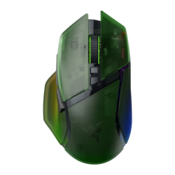 Razer Basilisk V3 Pro 35K Phantom Green Edition Vert 11 boutons 2,4GHz RGB 112 g Souris gaming sans fil