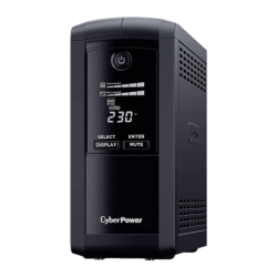 CyberPower VP1000ELCD Ligne Interactive 1000VA 550W Noir 4 prises Onduleur