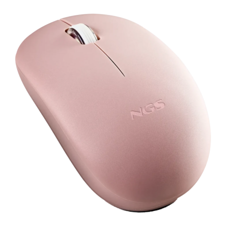 NGS Fog Pro Rose 1000 DPI 2 boutons 2,4GHz 60 g Souris sans fil ergonomique silencieuse