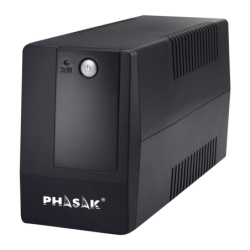 Phasak Basic Interactive 800 VA PH 9408 Noir 480W 2 prises Onduleur