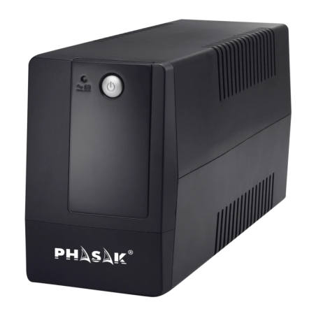 Phasak Basic Interactive 800 VA PH 9408 Noir 480W 2 prises Onduleur