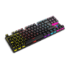 Krom Kasic TKL Red Switch RGB 87 Touches Noir mécanique Clavier gaming