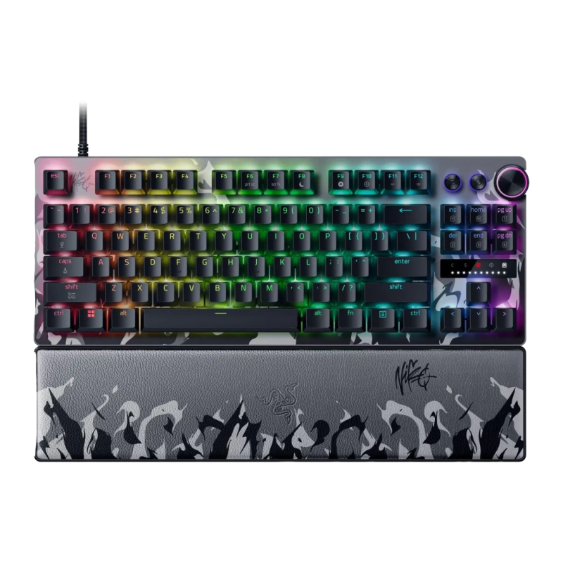 Razer Huntsman V3 Pro TKL 8KHz NiKo Edition Switch Optique Noir rétroéclairé Clavier gaming