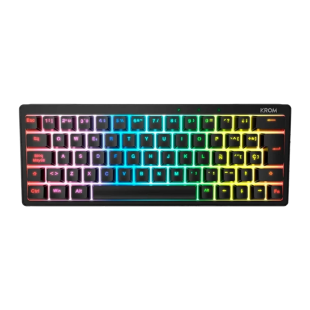 Krom Kreator RGB Hot-Swap 60% Noir Clavier gaming mécanique