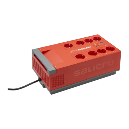 Salicru SPS 850 HOME+ Ligne Interactive 850VA 480W Rouge 8 prises Onduleur