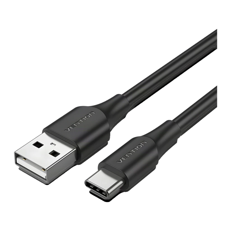 Câble USB Vention CTHBG USB-C vers USB-A 2.0 3A 1,5m 480 Mbit/s Noir