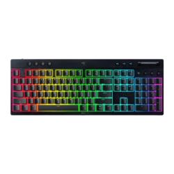Razer BlackWidow V4 Low-Profile HyperSpeed Disposition US Noir mécanique RGB Clavier gaming sans fil
