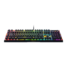 Razer BlackWidow V4 X Pokémon Kanto Starters Edition QWERTY US Noir mécanique RGB Clavier gaming
