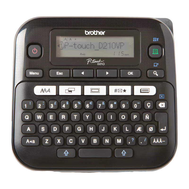Brother P-touch PT-D210VP Noir Imprimante d'étiquettes monochrome thermique