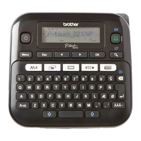 Brother P-touch PT-D210VP Noir Imprimante d'étiquettes monochrome thermique