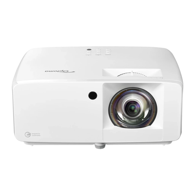 Optoma Laser 4K UHD Courte Focale 4100 lumens ANSI Blanc ZK431ST haut-parleur 15W 29dB Projecteur