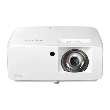 Optoma Laser 4K UHD Courte Focale 4100 lumens ANSI Blanc ZK431ST haut-parleur 15W 29dB Projecteur