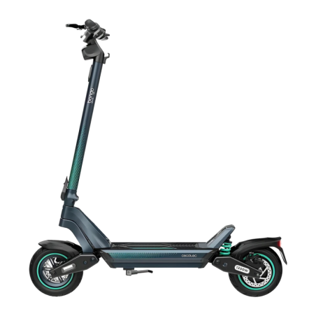 Cecotec Bongo Y65 Connected 500W 65km 25km/h 10 pouces Noir/Vert Bleuté 120kg pliable Trottinette électrique