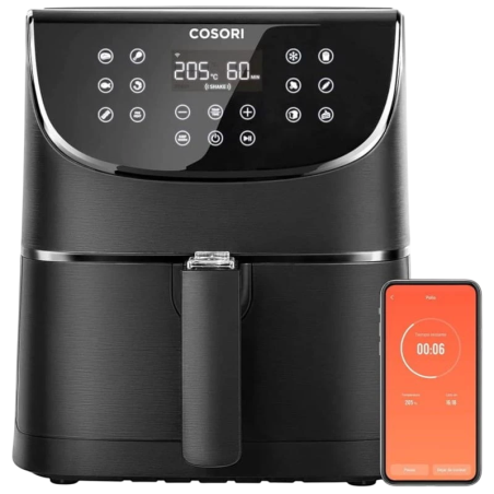 Cosori Smart Chef Edition Noir 1700W 5,5 L Friteuse à air
