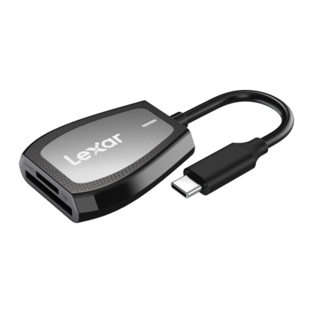 Lexar double emplacement SD/microSD USB-C LRW470U Lecteur de cartes