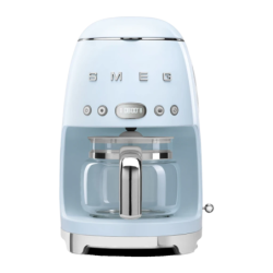 Smeg 1,4L 10 tasses 1050W Bleu DCF02PBEU Cafetière filtre