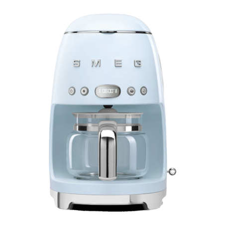 Smeg 1,4L 10 tasses 1050W Bleu DCF02PBEU Cafetière filtre