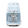 Smeg 1,4L 10 tasses 1050W Bleu DCF02PBEU Cafetière filtre