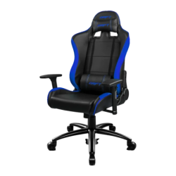 DRIFT DR200 Noir/Bleu PU 150kg appui-tête Chaise gaming