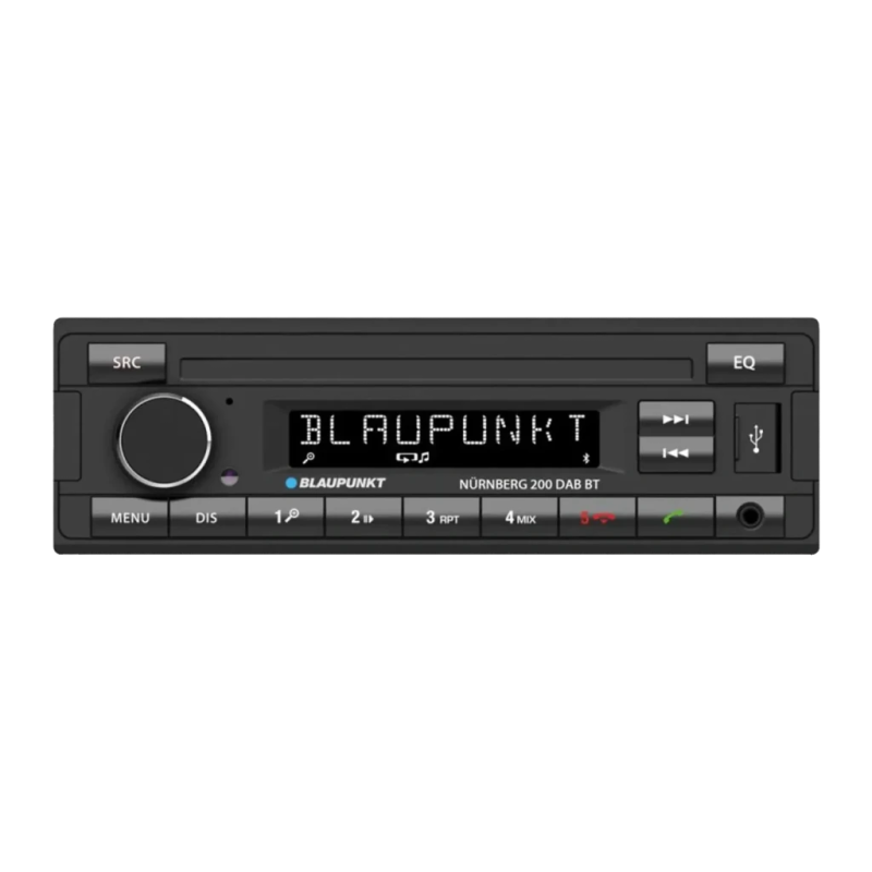 Blaupunkt Nürnberg 200 DAB BT Noir 1 DIN Bluetooth Autoradio