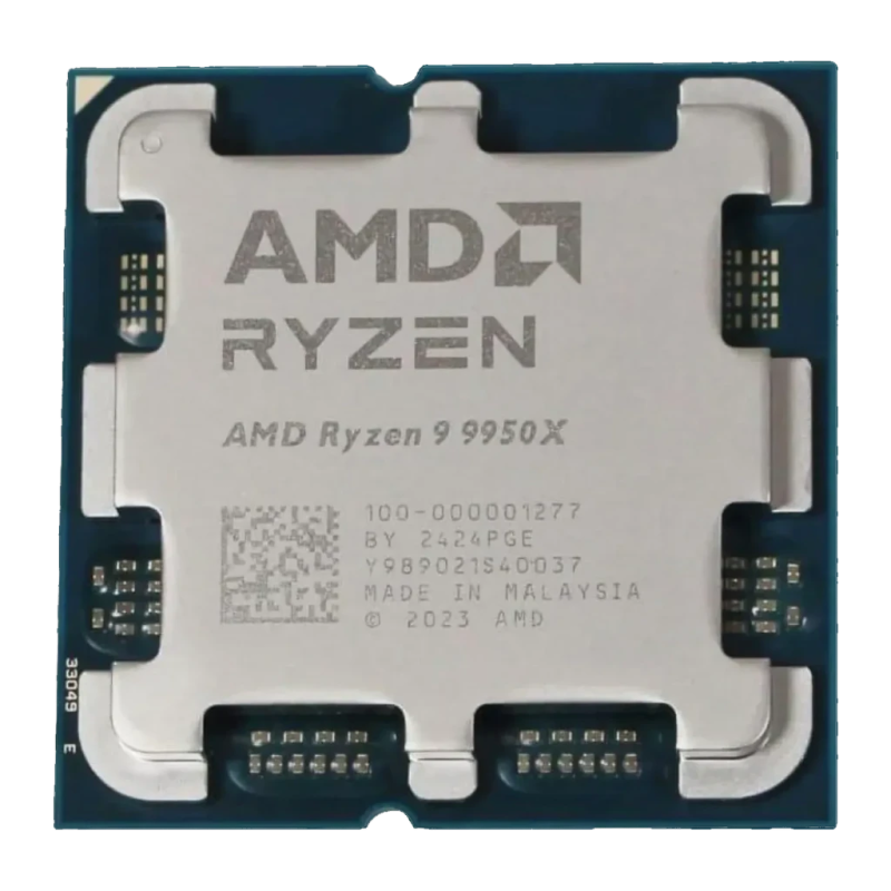 AMD Ryzen 9 9950X AM5 16 Cœurs Tray 32 threads 5,7GHz Processeur