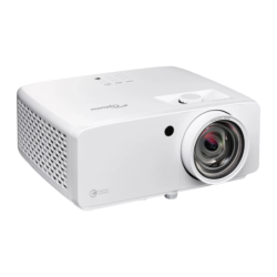 Optoma Laser Courte Focale Full HD 1080p 5300 lumens ISO Blanc ZH521ST 29dB haut-parleur 15W Projecteur