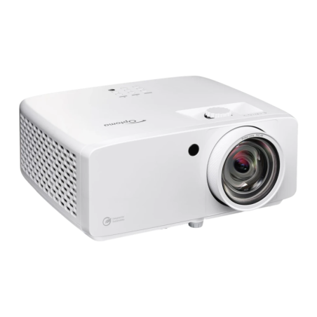 Optoma Laser Courte Focale Full HD 1080p 5300 lumens ISO Blanc ZH521ST 29dB haut-parleur 15W Projecteur