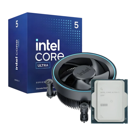 Intel Core Ultra 5 225F 10 Cœurs LGA1851 Box 10 threads 4,9GHz Processeur