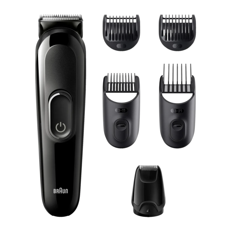 Braun All-in-One Style Kit 3 MGK3410 Noir sans fil 50 min Tondeuse
