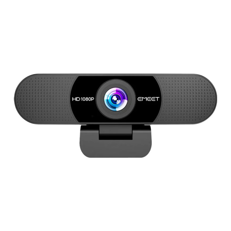eMeet C960 Full HD 1080p Noir 30fps micro Webcam