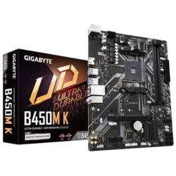 Gigabyte B450M K AM4 micro ATX AMD B450 Carte mère