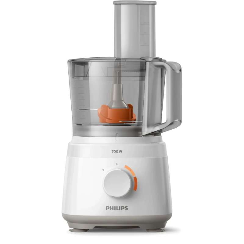 Philips Daily Collection 2,1L 700W 2 Vitesses + Turbo Blanc HR7310/00 Robot de cuisine