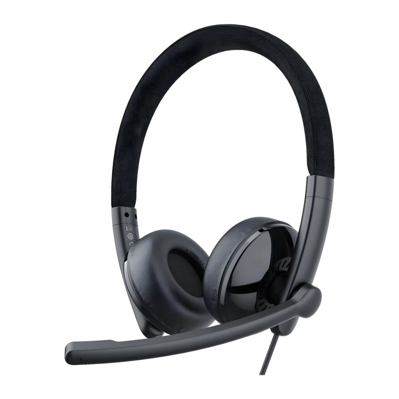 eMeet GeniusCall HS50 ENC USB-C/USB-A Noir Serre-tête avec micro Casque